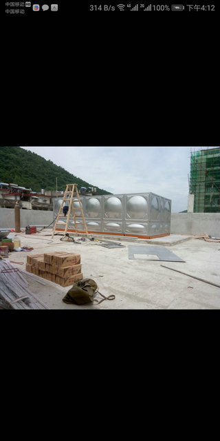 吉安市吉水進士學(xué)校17.5噸消防水箱